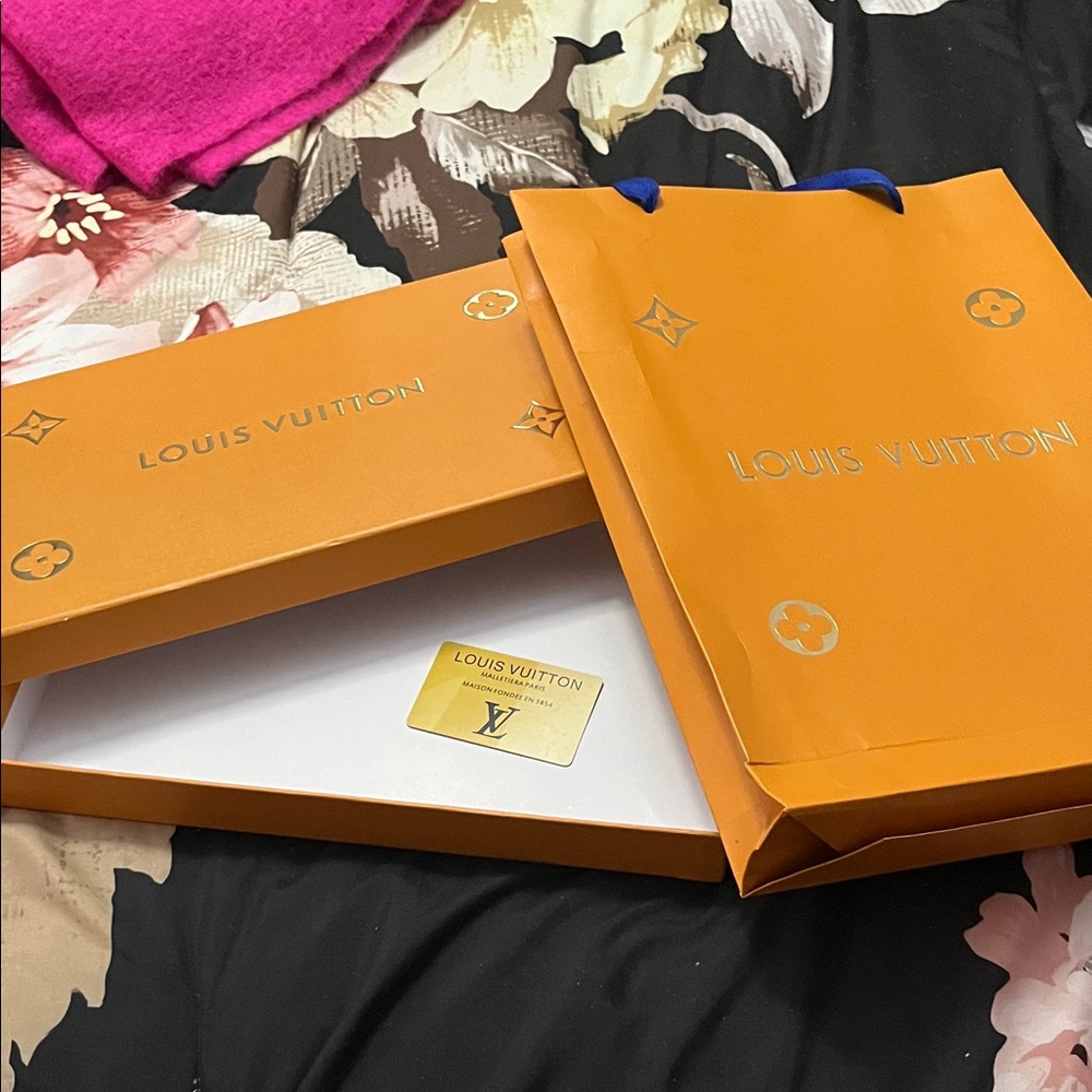 Louis Vuitton Orange Gift Packaging Set